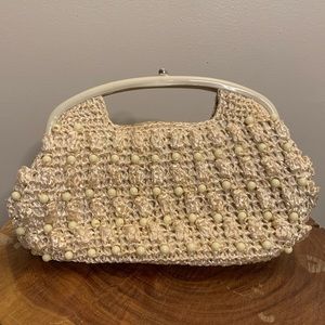 Macramé Woven Vintage Clutch